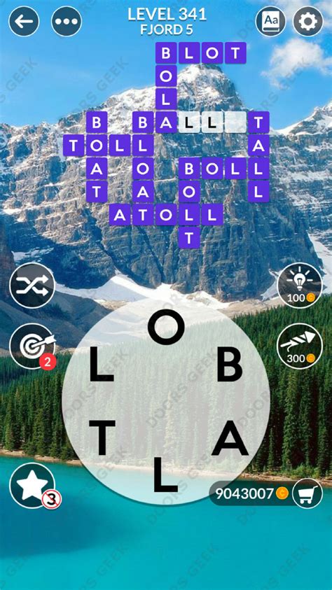 wordscapes puzzle 341
